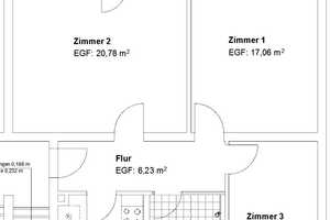 Gepflegte 3 ZKB mit Balkon im Grünen! – Breslauer Straße 57, 34123 Kassel – Vorschaubild 2