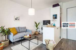 Willkommen am Puls der Hansestadt: Vollmöbliertes 2-Zimmer-Apartment mit EBK, BALKON, ALL-IN-MIET... – Schultzweg 7, 20097 Hammerbrook, Hamburg – Vorschaubild 5