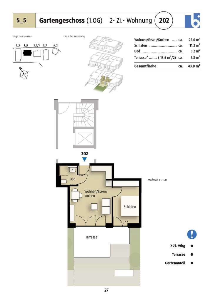 Immobilie in Nordheim - Neue, moderne 2-Zimmer Wohnung - Bild 1