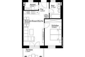 2 Zimmer, Modern, effizient, mit Tiefgarage – Die vollständige Adresse der Immobilie erhältst du vom Anbieter., 22143 Rahlstedt, Hamburg – Vorschaubild 11