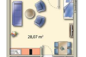 Schöne und gepflegte 1-Zimmer-Wohlfühl-Appartment mit Sonnen-Balkon – Schillweg 13, 56070 Neuendorf, Koblenz – Vorschaubild 12