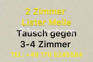 Tauschwohnung: 2 Zimmer Wohnung - direkt auf der Lister Meile