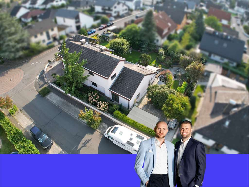 Immobilie in Münster (Hessen) - Großzügiges Wohnhaus mit Einliegerwohnung, Indoor-Schwimmbad & traumhaftem Garten - Bild 0