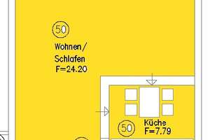 Helle 1-Raum-Wohnung mit neuer Einbauküche und großem Balkon zu vermieten! – Nachtweide 40-42, 39124 Neue Neustadt, Magdeburg – Vorschaubild 6