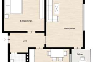 Gepflegte Eigentumswohnung im Erdgeschoss – Die vollständige Adresse der Immobilie erhältst du vom Anbieter., 58089 Vorhalle, Hagen – Vorschaubild 9