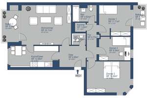 MÜNCHNER IG: 4-Zimmer-Wohnung in Bestlage Garching – Selber wohnen oder vermieten! – Die vollständige Adresse der Immobilie erhältst du vom Anbieter., 85748 Garching bei München – Vorschaubild 22