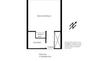 Luxuriös ausgestattete 1-Zi.-Whg., rückwärtig gelegen am Winterhuder Marktplatz – Die vollständige Adresse der Immobilie erhältst du vom Anbieter., 22299 Winterhude, Hamburg – Vorschaubild 11