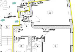 Renovierte 2-Zi-Whg mit EBK & Tageslichtbad | WG geeignet – Hannover – Vorschaubild 17