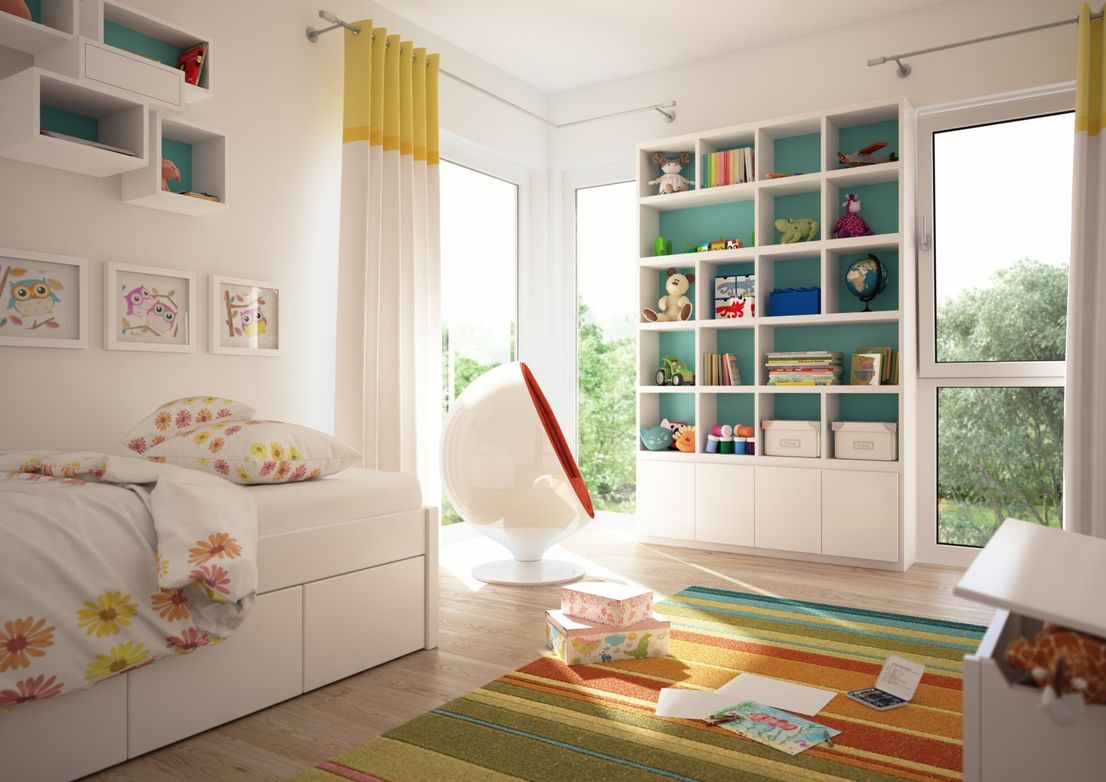 Kinderzimmer mit Weitblick