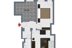 Geräumige 2-Zimmer-Wohnung mit Balkon sucht Nachmieter! – Eickendorfer Str. 8, 39122 Fermersleben, Magdeburg – Vorschaubild 10