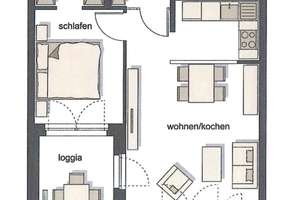 Hochwertige 2-Zi.-Wohnung mit Sonnige Loggia in zentraler Lage FFM – 60326 Gallus, Frankfurt am Main – Vorschaubild 14