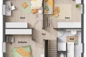 Einfamilienhaus schlüsselfertig – volle Kostenkontrolle von Anfang an – Die vollständige Adresse der Immobilie erhältst du vom Anbieter., 94333 Geiselhöring – Vorschaubild 7