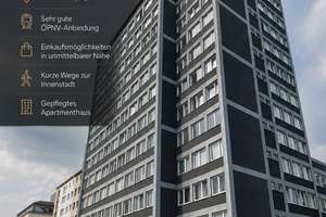 Zentrales 1-Zimmer-Apartment am Viehofer Platz – Viehofer Platz 15, 45127 Stadtkern, Essen – Vorschaubild 6