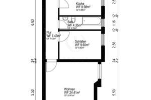 Stillvoll sanierte 2-Zi. Wohnung inkl. moderner Einbauküche - Toplage nahe Schönhauser Allee – Die vollständige Adresse der Immobilie erhältst du vom Anbieter., 10439 Pankow (Ortsteil), Berlin – Vorschaubild 6