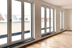 COOL DURCH DEN SOMMER * Neubau * EINBAUKÜCHE * Penthouse * Terrasse * Deckenkühlung * 10/26 – Brandvorwerkstr. 19, 4275 Südvorstadt, Leipzig – Vorschaubild 9