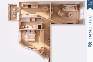 +++ Helle 2-Zimmer-Wohnung in zentraler Lage von Gohlis-Süd im sanierten Gründerzeit-Altbau +++ – 4155 Gohlis-Süd, Leipzig – Vorschaubild 9