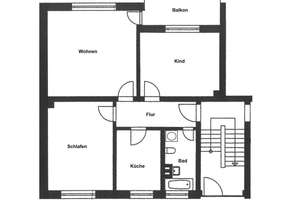 SEELHORST | Helle 3-Zimmer-Wohnung mit Balkon | EBK gegen Abstand möglich  – Edisonweg  3B, 30519 Seelhorst, Hannover – Vorschaubild 16
