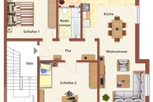 Attraktives 3-Parteienhaus mit Potenzial in gepflegtem Zustand – Köln – Vorschaubild 8