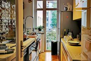 Absolut ruhige Innenstadtlage - exklusive 4-Zimmer-Wohnung - kernsaniert! – Luisenstr. 64, 40215 Friedrichstadt, Düsseldorf – Vorschaubild 9