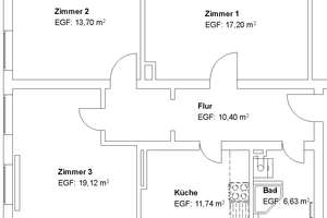 Familienfreundliche 3 ZKB in der Nordstadt! – Karolinenstraße 13, 34127 Nord (Holland), Kassel – Vorschaubild 2