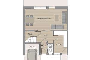 Bremen – Oberneuland | Charmantes Reihenendhaus mit großem Garten – Die vollständige Adresse der Immobilie erhältst du vom Anbieter., 28325 Oberneuland, Bremen – Vorschaubild 28