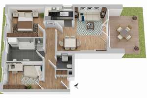 Erdgeschosswohnung fußläufig zur Promenade! – Die vollständige Adresse der Immobilie erhältst du vom Anbieter., 48145 Mauritz-West, Münster – Vorschaubild 9