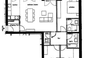 Geräumige 4 ZI. Wohnung im Belsenpark Oberkassel – Die vollständige Adresse der Immobilie erhältst du vom Anbieter., 40549 Oberkassel, Düsseldorf – Vorschaubild 3
