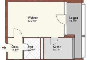 1-Zimmer-Wohnung in Nürnberg Langwasser – Imbuschstraße 14, 90473 Langwasser Südost, Nürnberg – Vorschaubild 7