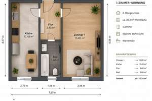 Kapitalanlage heute – Eigennutzung morgen | 1-Zimmer-Eigentumswohnung in Berlin-Tempelhof – GOTTLIEB-DUNKEL-STRAßE 7, 12099 Tempelhof, Berlin – Vorschaubild 9