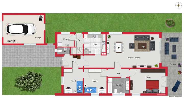 Grundriss Erdgeschoss