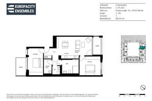 Live Central – Komfortables 3-Zimmer-Apartment mit Loggia und Balkon in den Colonnades – Heidestraße 39, 10557 Moabit, Berlin – Vorschaubild 18