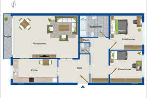 3-Zimmer-Wohnung mit Balkon in Dortmund Nette – Die vollständige Adresse der Immobilie erhältst du vom Anbieter., 44359 Nette, Dortmund – Vorschaubild 10