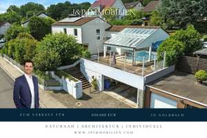 Wohnen in Top-Lage von Goldbach mit großem Grundstück! – Besonderes Wohnerlebnis im Architektenhaus – Die vollständige Adresse der Immobilie erhältst du vom Anbieter., 63773 Goldbach – Vorschaubild 1