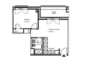 2 Zimmer Wohnung im Neubau – Rissener Dorfstraße 42, 22559 Rissen, Hamburg – Vorschaubild 5