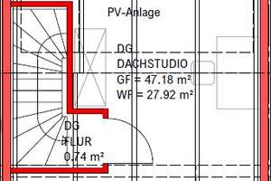 Offenbach: Modernes Reihenmittelhaus in  begehrter Wohnlage mit Keller | KfW 40 Standard – Die vollständige Adresse der Immobilie erhältst du vom Anbieter., 63071 Friedrichsweiher, Offenbach am Main – Vorschaubild 9