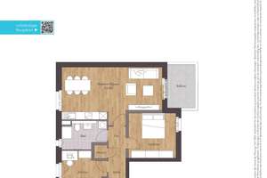 RESERVIERT - Besichtigen Sie Ihre neue 3 Zimmerwohnung mit Balkon: WE 218 – Andernacher Strasse 45, 56070 Lützel, Koblenz – Vorschaubild 7