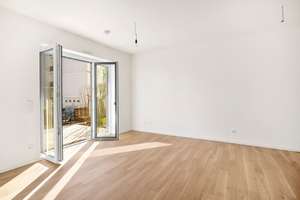 2-Zi Garten-EG Wohnung  in Süd-Ost-Ausrichtung | EBK | Blick auf Parkfläche – Friedenauer Höhe 21, 12159 Friedenau, Berlin – Vorschaubild 11