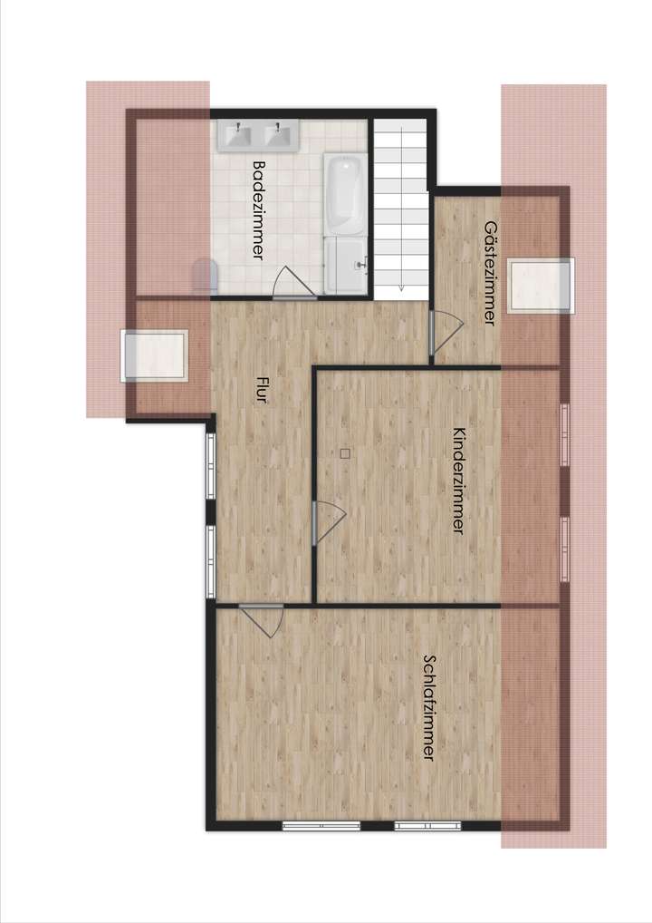 Grundriss Obergeschoss