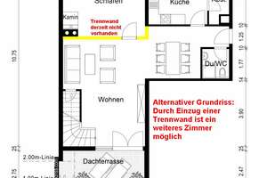 Maisonette-Wohnung mit sonniger Dachterrasse  in DA* Fahrstuhl und Tiefgarage vorhanden – 64283 Mitte, Darmstadt – Vorschaubild 3