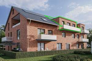 Großzügige 3-Zimmer-Dachgeschosswohnung mit Südbalkon, Abstellraum und Spitzbodennutzung – Stinnhorn 10, 25469 Halstenbek – Vorschaubild 2
