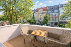 Zooviertel – Stilvolle & lichtverwöhnte Altbauwohnung mit besonderem Flair und Süd-Balkon! – Die vollständige Adresse der Immobilie erhältst du vom Anbieter., 40237 Düsseltal, Düsseldorf – Vorschaubild 1