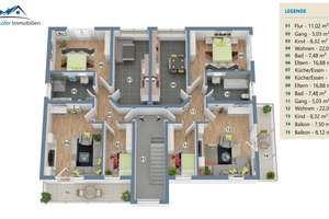 6-Parteienhaus in ruhiger Siedlungslage von Niederviehbach mit 4 % Rendite und Steigerungspotenzial – Die vollständige Adresse der Immobilie erhältst du vom Anbieter., 84183 Niederviehbach – Vorschaubild 5