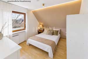 Attraktive 2-Zimmer-DG-Wohnung mit Balkon, Wintergarten und PKW-Stellplatz in Zazenhausen – Die vollständige Adresse der Immobilie erhältst du vom Anbieter., 70437 Zazenhausen, Stuttgart – Vorschaubild 8