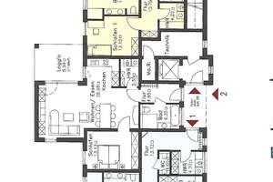 Sonnige 2-Zimmer Wohnung im EG mit Terrasse in Bielefeld-Senne – Schopenhauerweg 22, 33659 Senne, Bielefeld – Vorschaubild 4