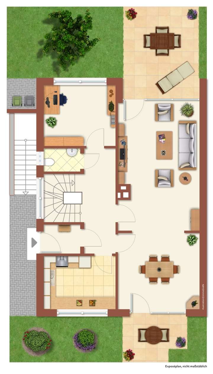 Grundriss Erdgeschoss