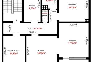 Hochwertige 3,5-Zimmer-Wohnung mit Balkon direkt an den Rheinwiesen – Wildenbruchstraße 6, 40545 Oberkassel, Düsseldorf – Vorschaubild 13