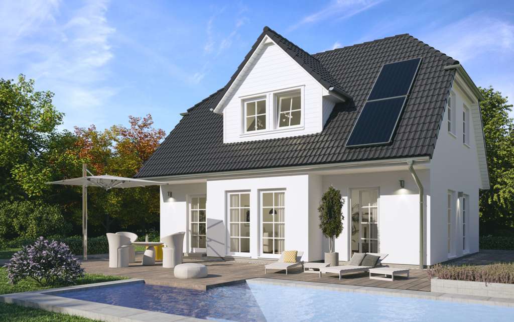 Immobilie in Lucka - Individuell wohnen auf zwei Ebenen – Ihr 1,5-Geschosser in Lucka mit ScanHaus! - Bild 0