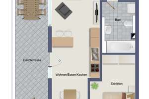 helle, attraktive 2-Zimmer-Wohnung – Die vollständige Adresse der Immobilie erhältst du vom Anbieter., 86153 Bleich und Pfärrle, Augsburg – Vorschaubild 11