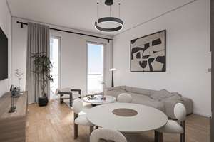 Altbaucharme neu definiert – Exklusive 3-Zimmer-Wohnung mit Balkon