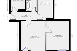 Wohnen mit schönen Weitblick – 3-zimmerwohnung im 4. OG (Musterbilder) – An der Windmühle 2a, 38226 Lebenstedt, Salzgitter – Vorschaubild 7
